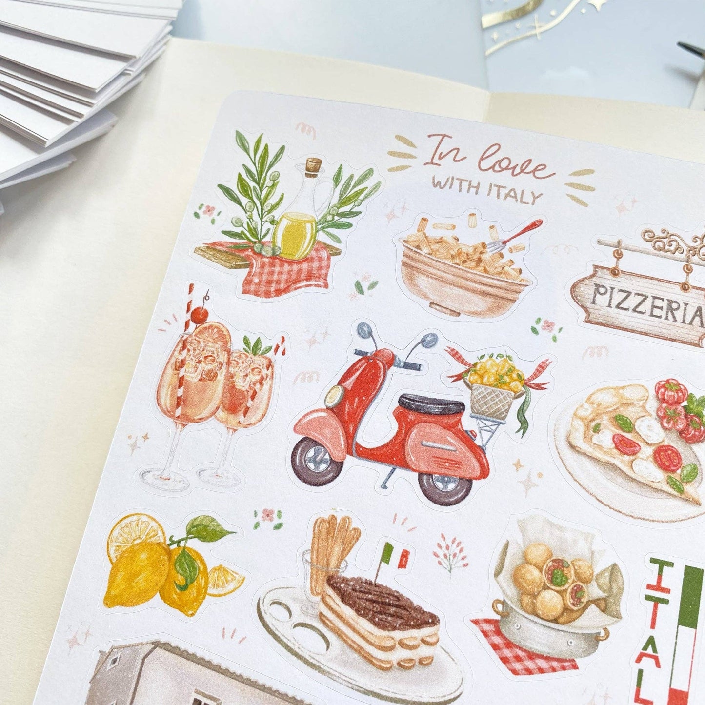 In Love With Italy -tarra-arkki | LETTOOn
