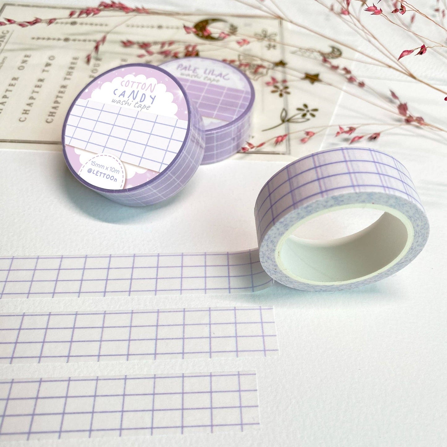 Cotton Candy Grid -washiteippi | LETTOOn