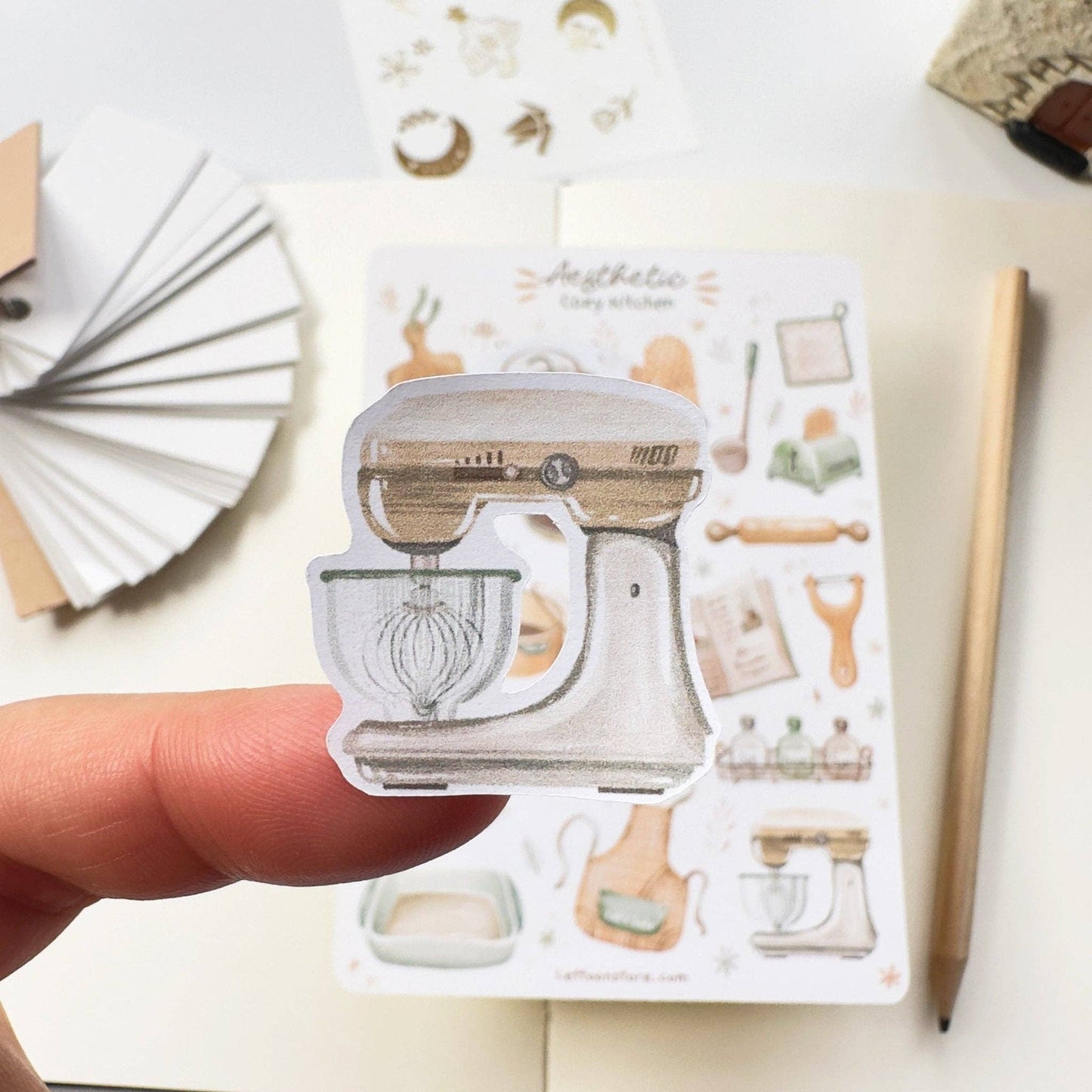 Aesthetic Cozy Kitchen -tarra-arkki | LETTOOn