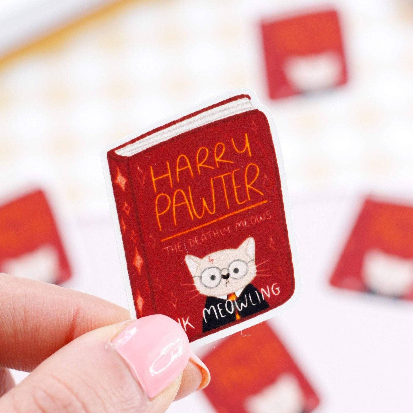 Cat literature -tarrasetti | My Sweet Paper Card