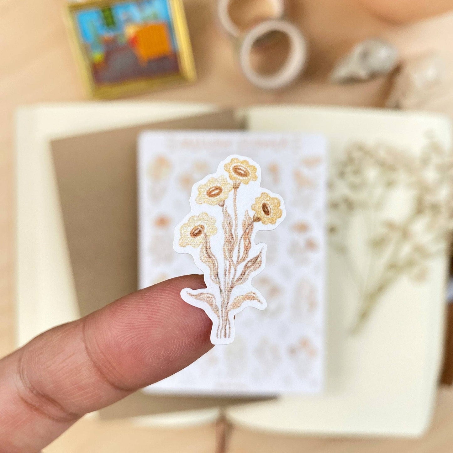 Mellow Flower -tarra-arkki | LETTOOn