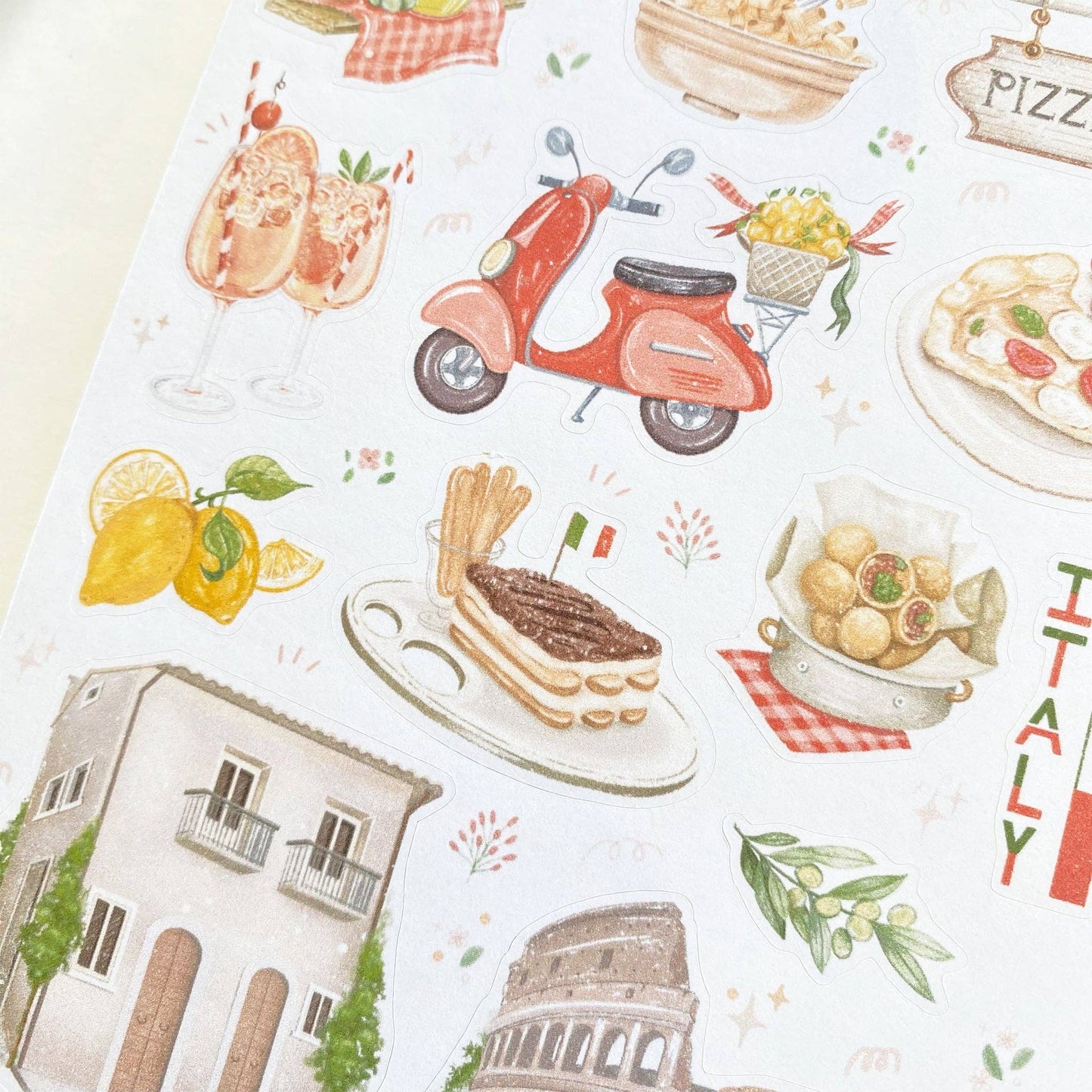 In Love With Italy -tarra-arkki | LETTOOn