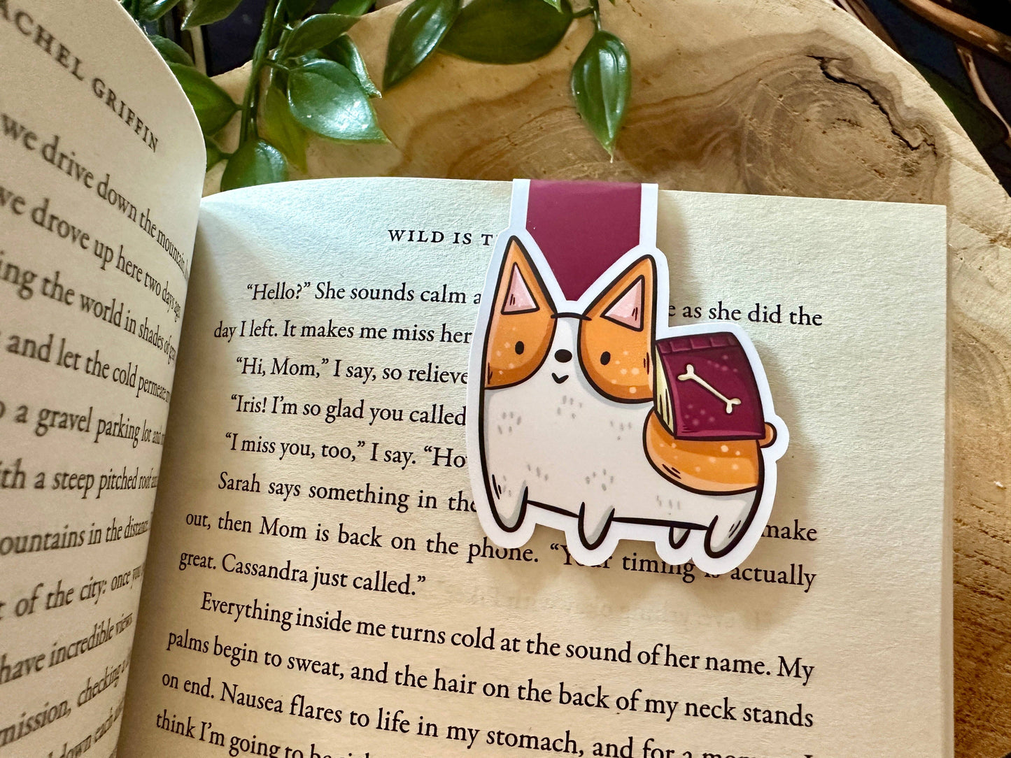 Corgi -magneettinen kirjanmerkki | Magic&Books