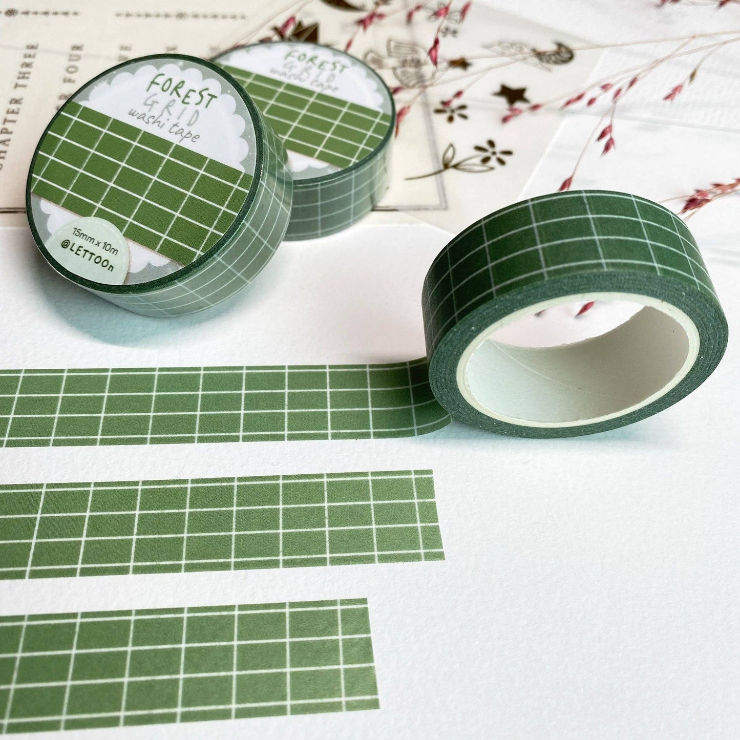 Forest Grid -washiteippi | LETTOOn