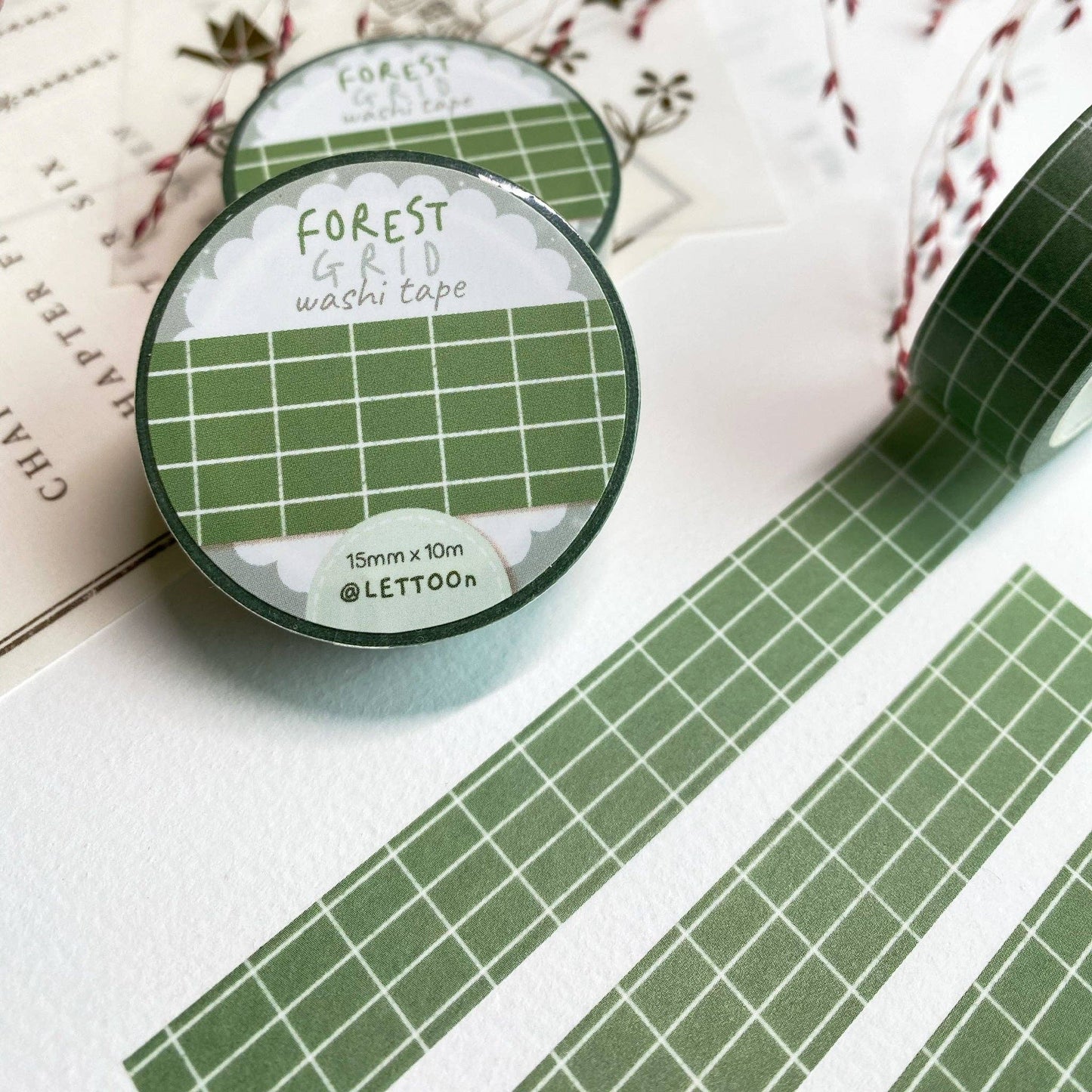 Forest Grid -washiteippi | LETTOOn