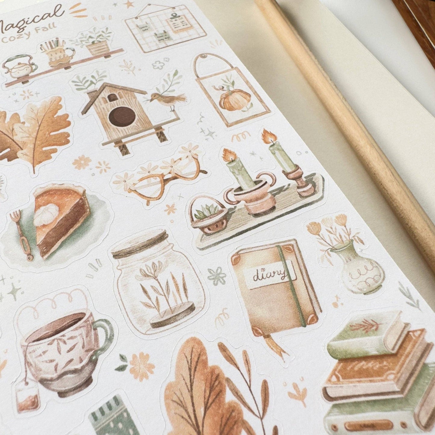 Magical Cozy Fall -tarra-arkki | LETTOOn