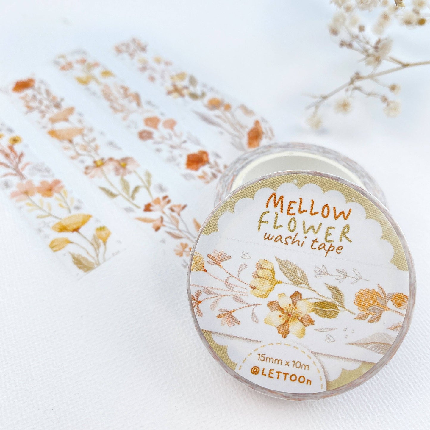 Mellow Flower -washiteippi | LETTOOn