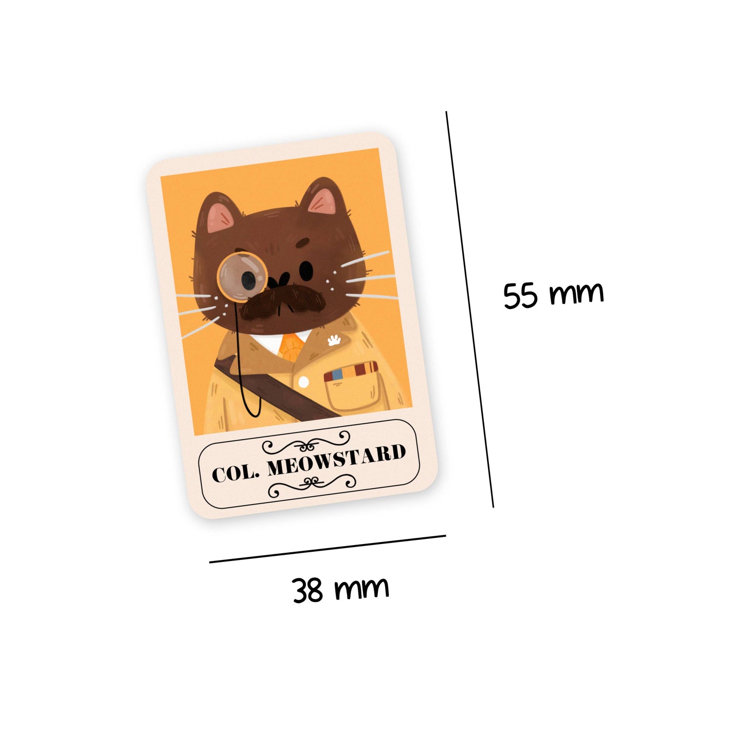 Cat Clue Cards -tarra | My Sweet Paper Card