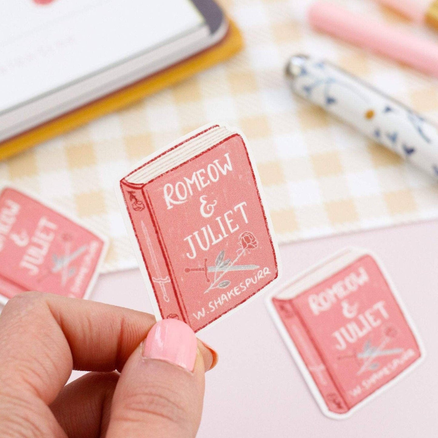 Cat literature -tarrasetti | My Sweet Paper Card