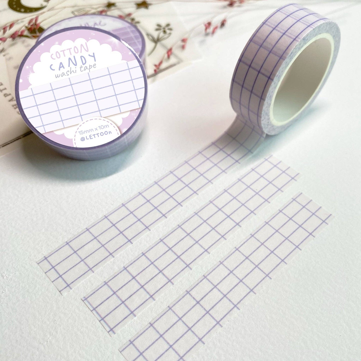 Cotton Candy Grid -washiteippi | LETTOOn