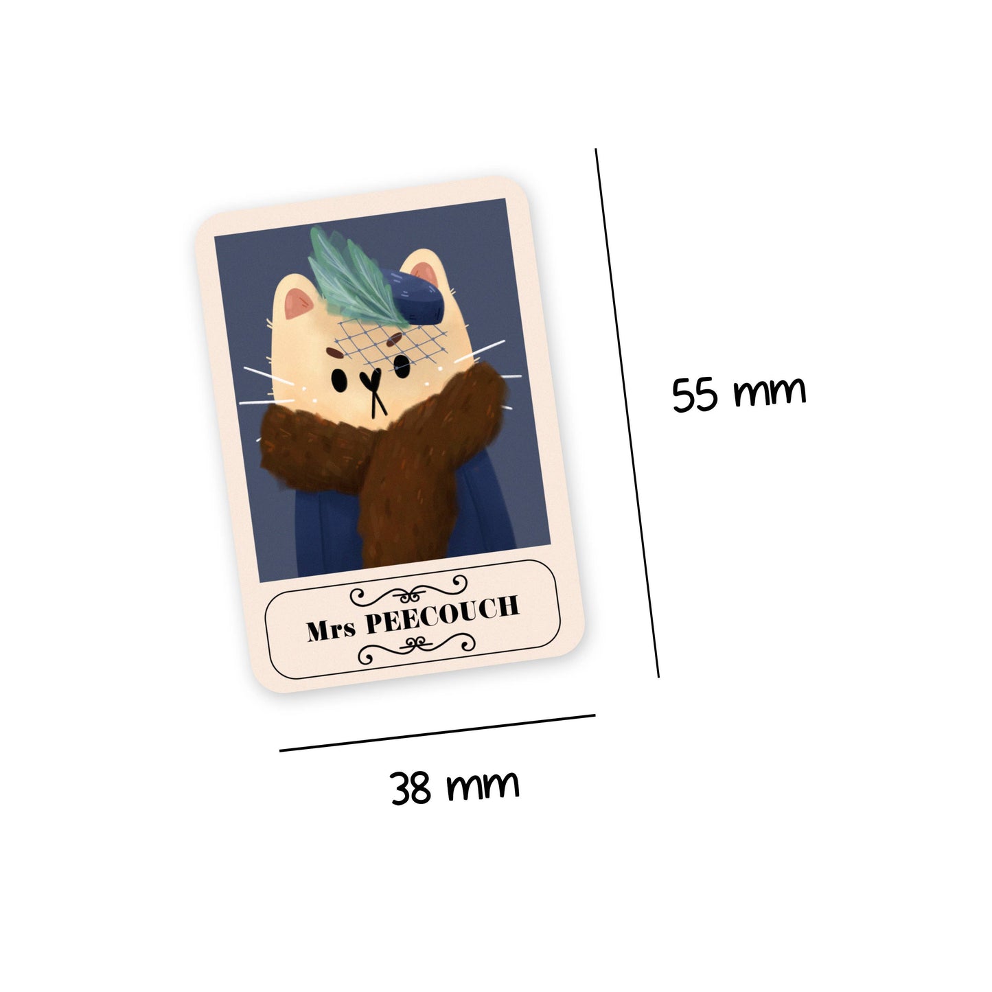 Cat Clue Cards -tarra | My Sweet Paper Card