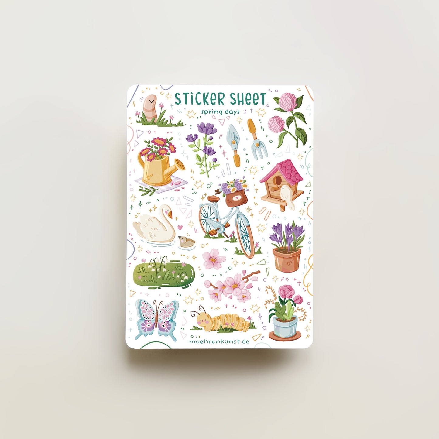 Spring days -tarra-arkki | moehrenkunst