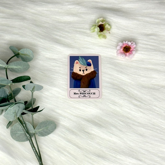 Mrs Peecouch -tarra | My Sweet Paper Card