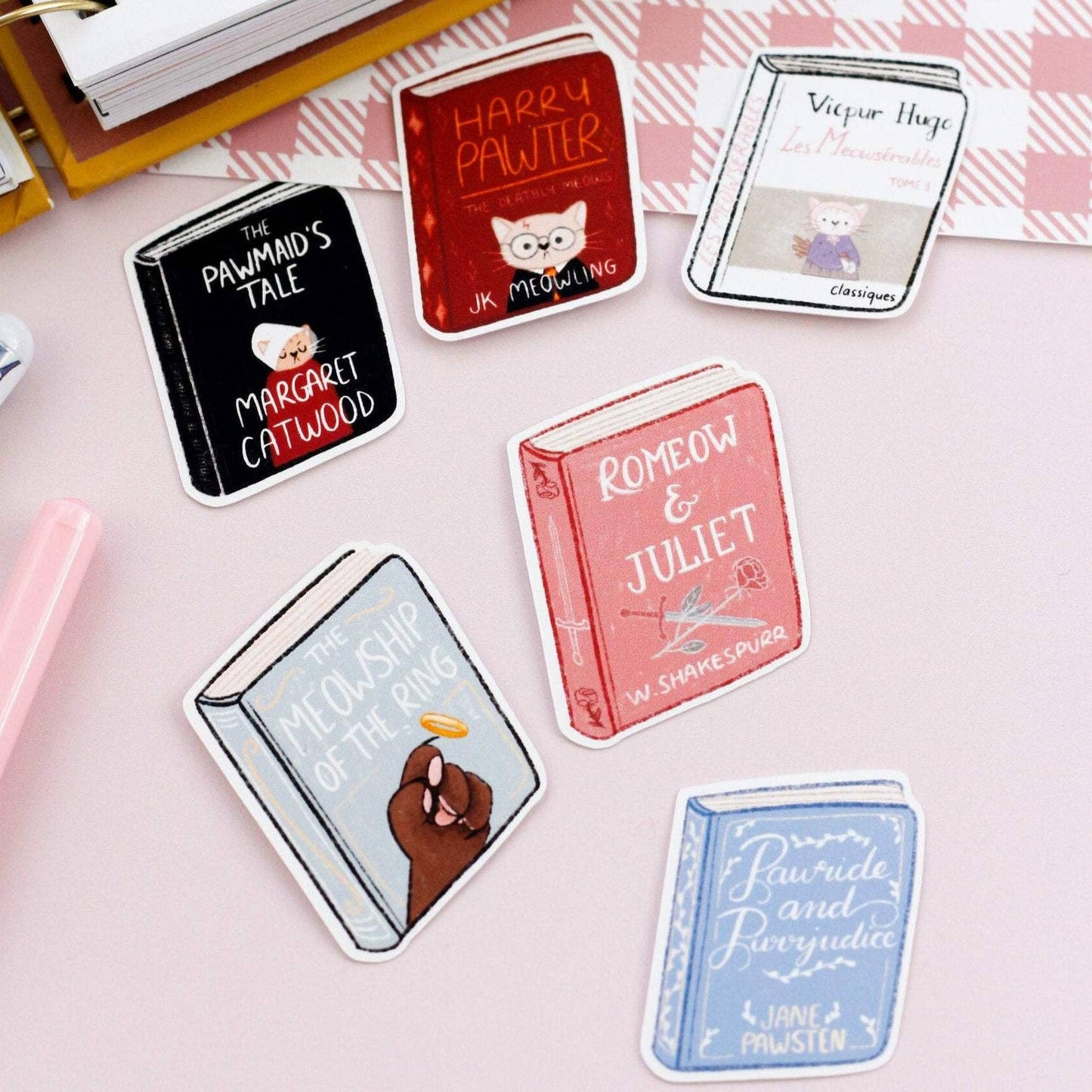 Cat literature -tarrasetti | My Sweet Paper Card