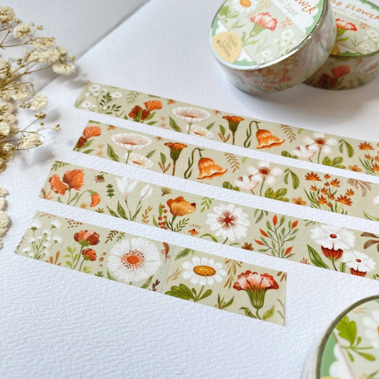 Wild Flower -washiteippi | LETTOOn