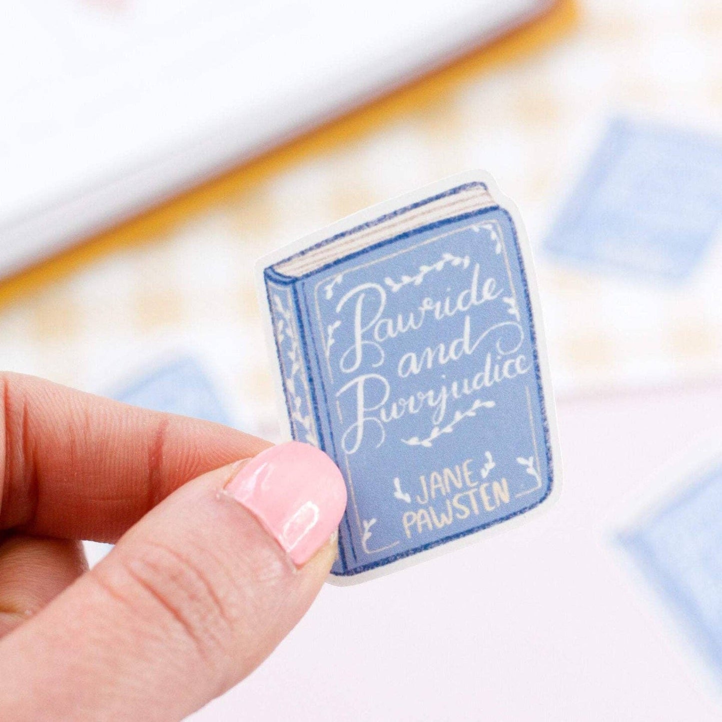 Cat literature -tarrasetti | My Sweet Paper Card