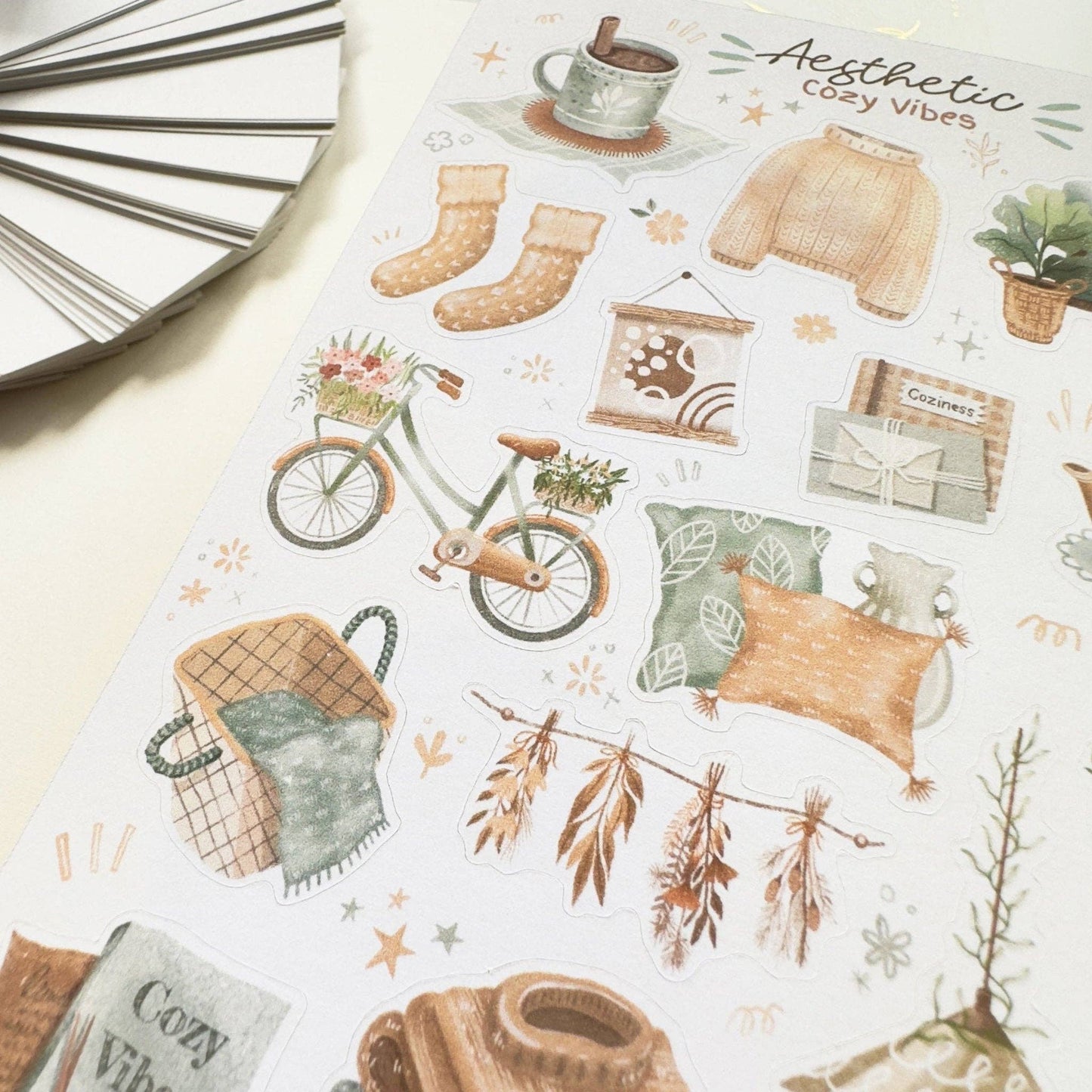Aesthetic Cozy Vibes -tarra-arkki | LETTOOn