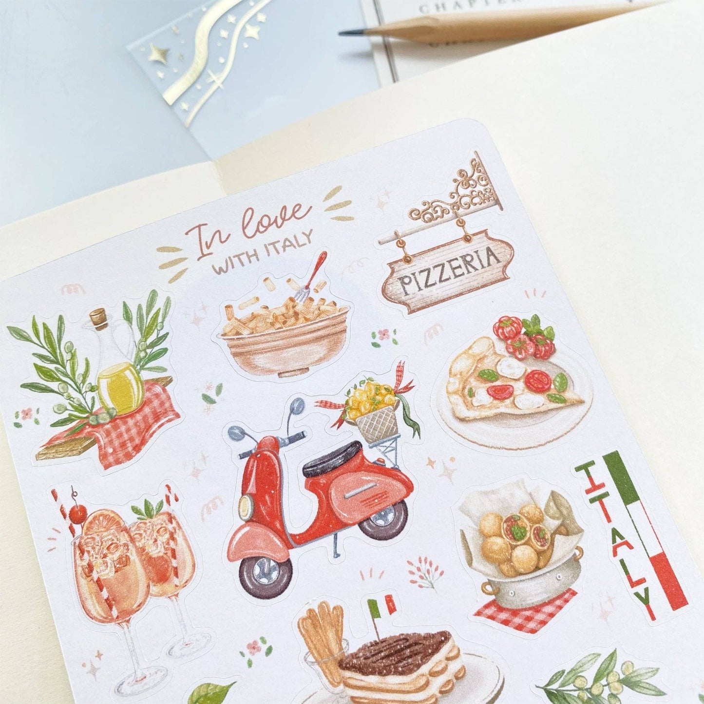 In Love With Italy -tarra-arkki | LETTOOn
