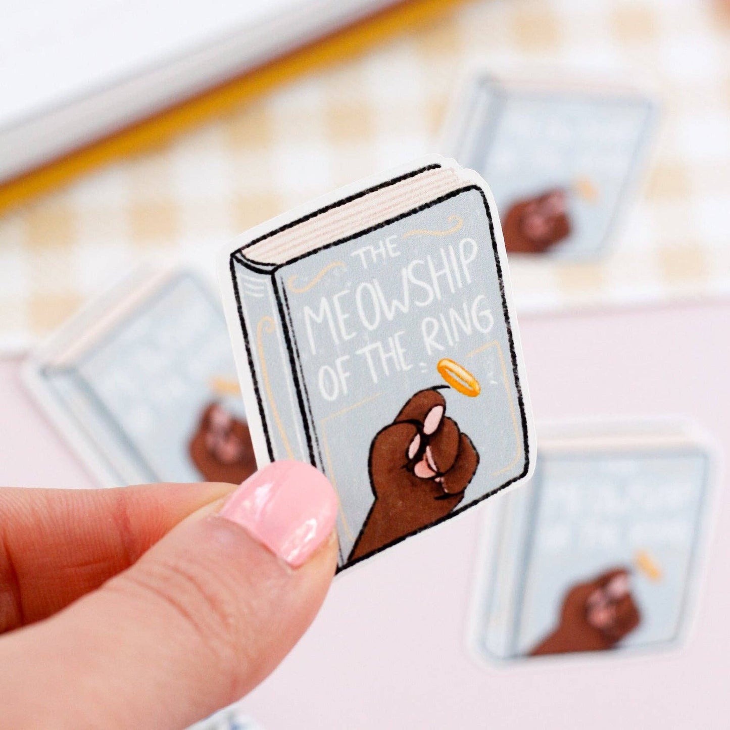 Cat literature -tarrasetti | My Sweet Paper Card