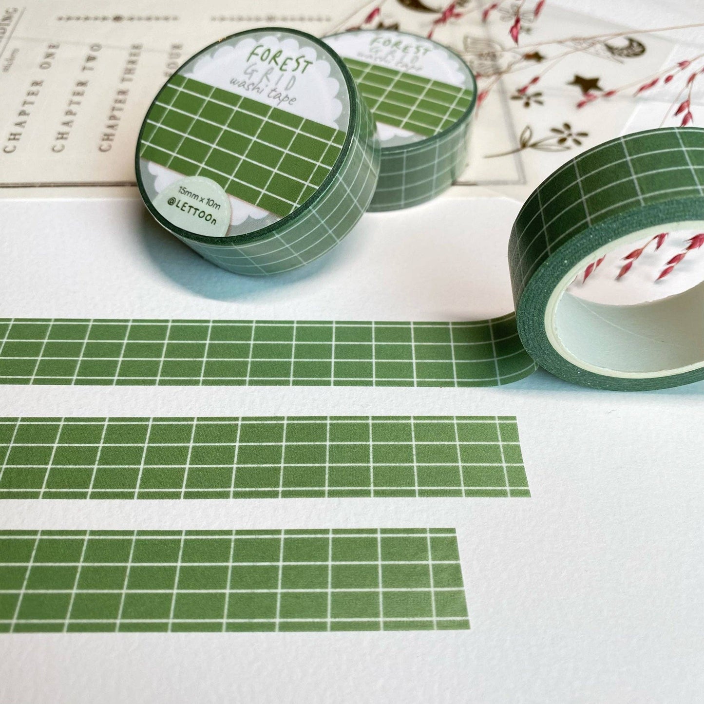 Forest Grid -washiteippi | LETTOOn