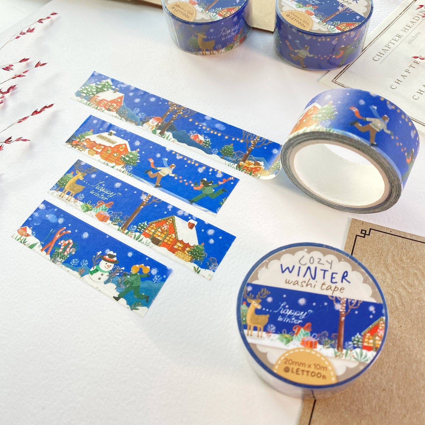 Cozy Winter -washiteippi | LETTOOn
