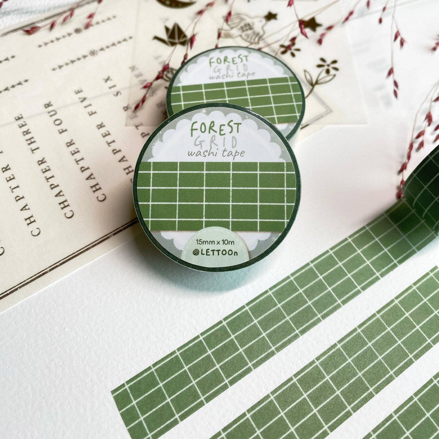 Forest Grid -washiteippi | LETTOOn