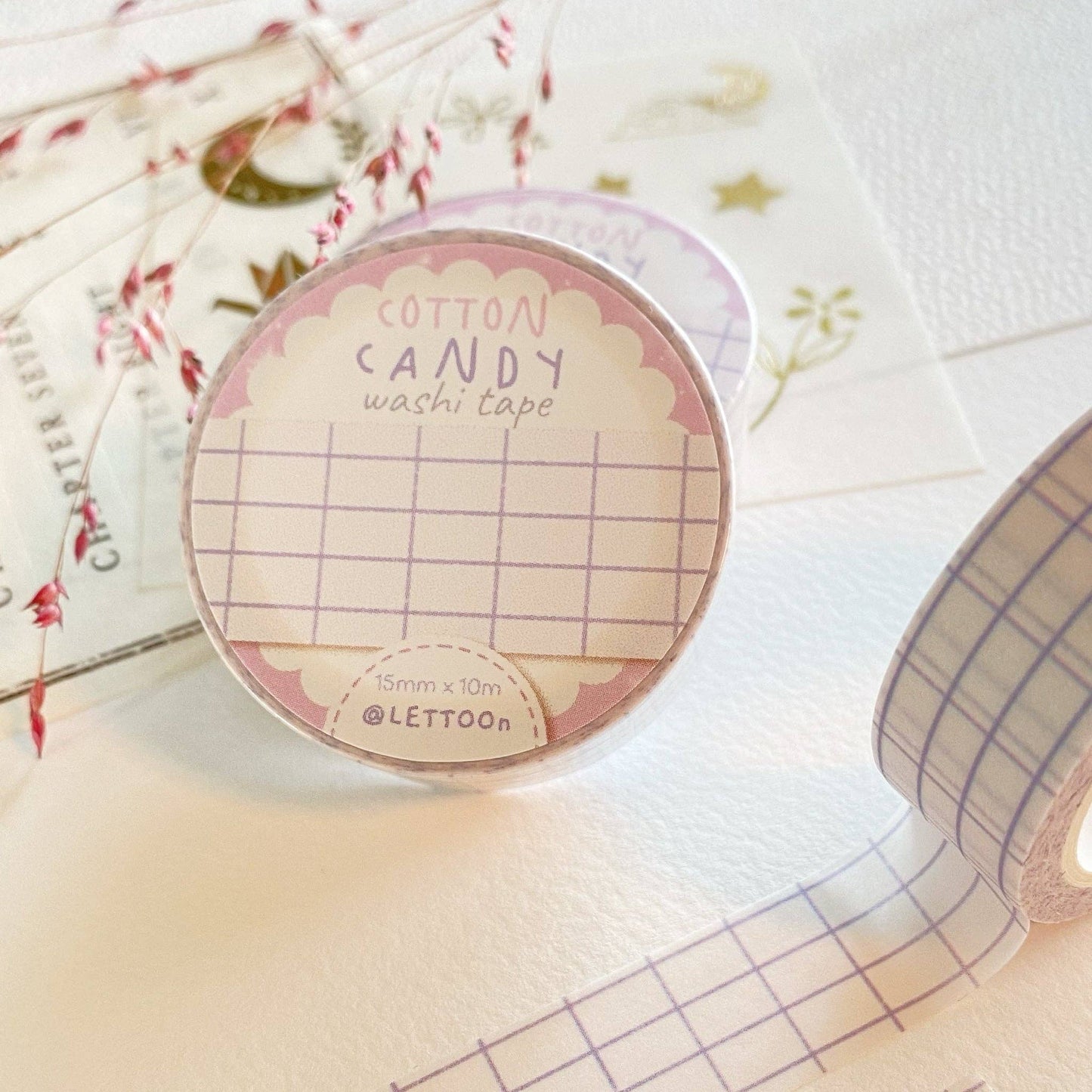 Cotton Candy Grid -washiteippi | LETTOOn