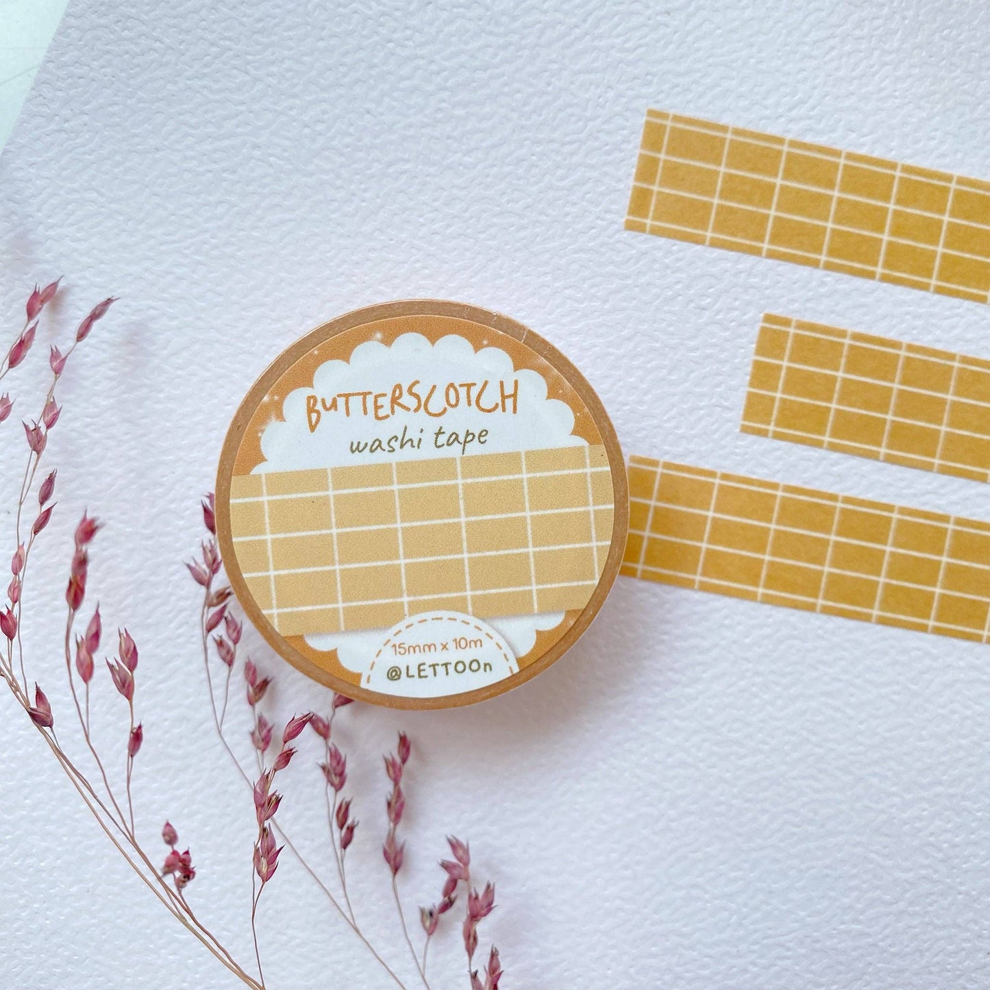 Butterscotch Grid -washiteippi | LETTOOn