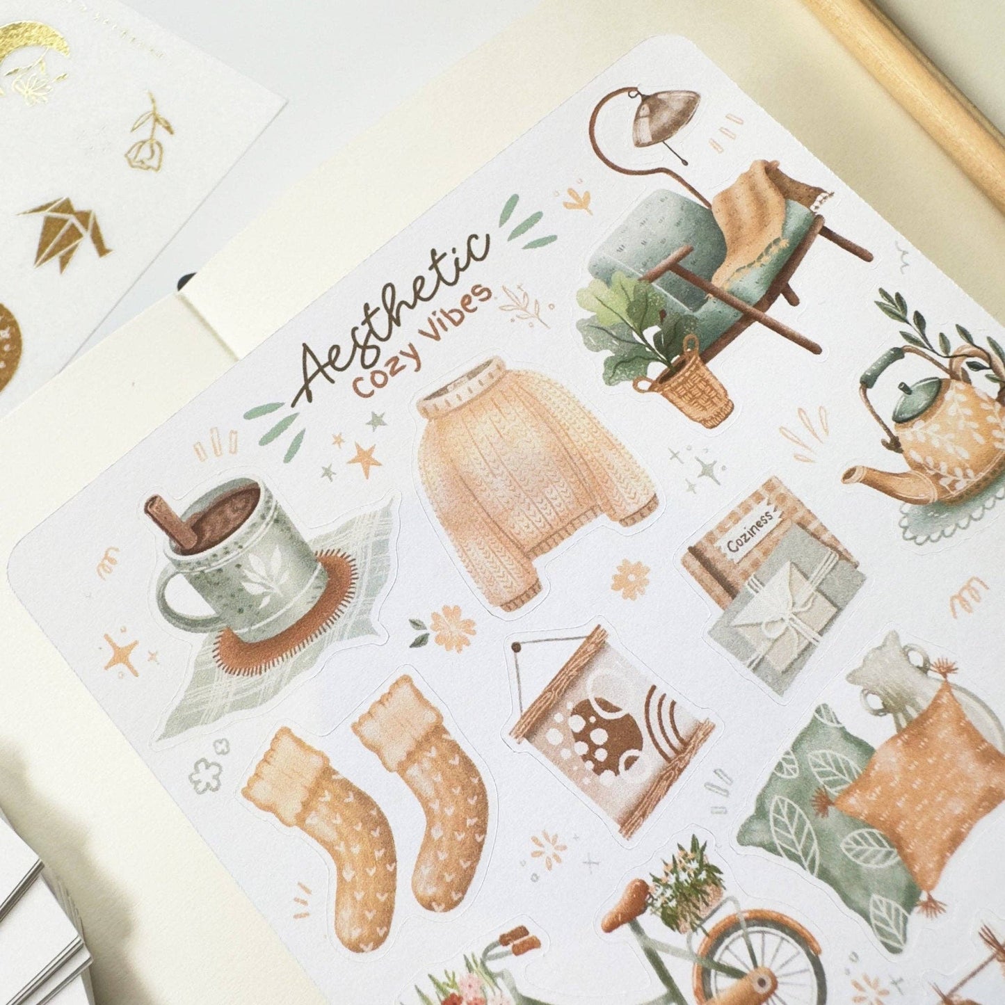Aesthetic Cozy Vibes -tarra-arkki | LETTOOn