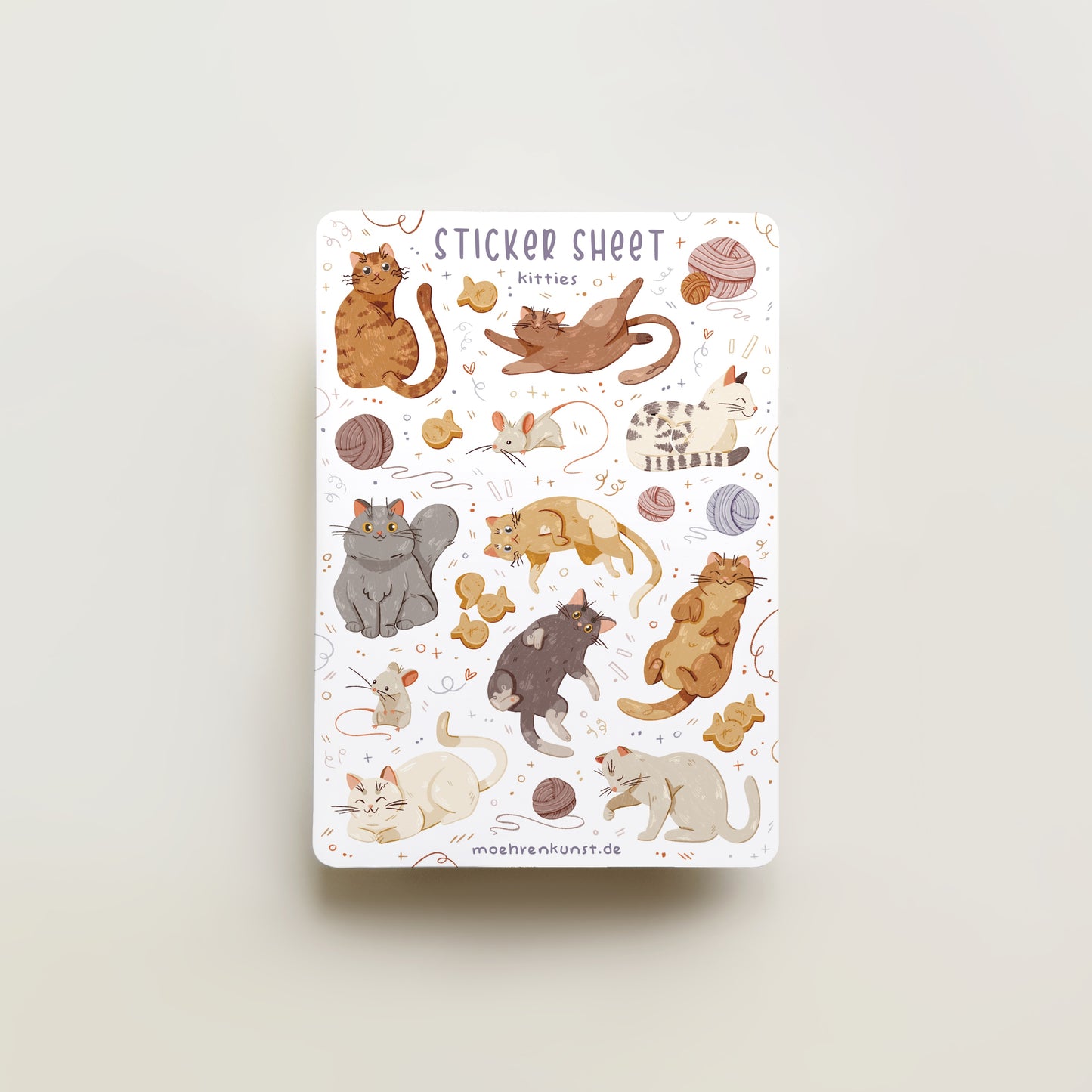 Kitties -tarra-arkki | moehrenkunst