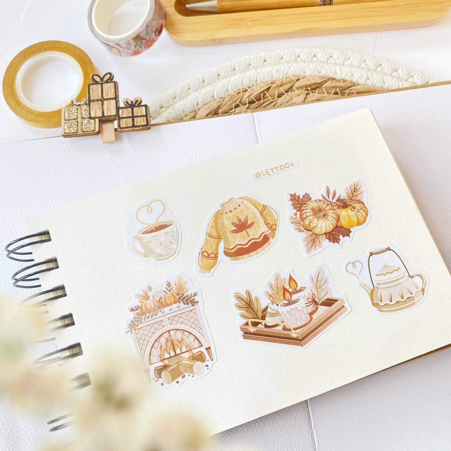 Sweet Pumpkin -tarra-arkki | LETTOOn