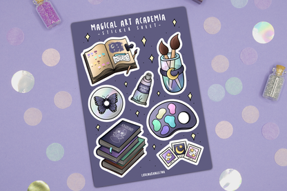 Magical art academia -tarra-arkki | LorenaxAngelina