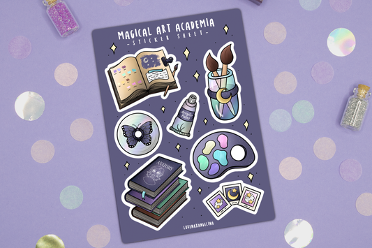 Magical art academia -tarra-arkki | LorenaxAngelina