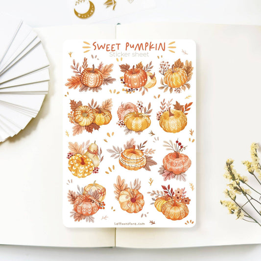 Sweet Pumpkin -tarra-arkki | LETTOOn