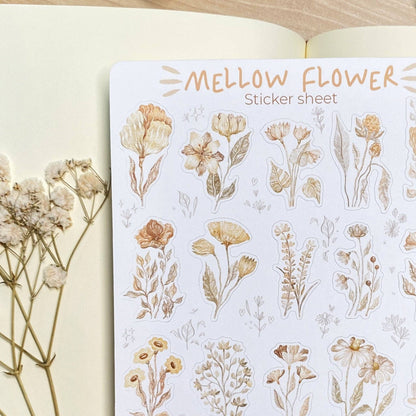 Mellow Flower -tarra-arkki | LETTOOn