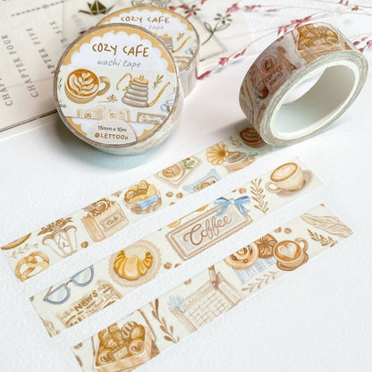 Cozy Cafe -washiteippi | LETTOOn
