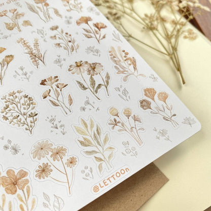 Mellow Flower -tarra-arkki | LETTOOn