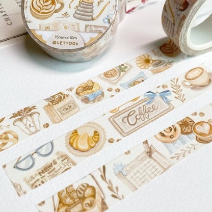 Cozy Cafe -washiteippi | LETTOOn