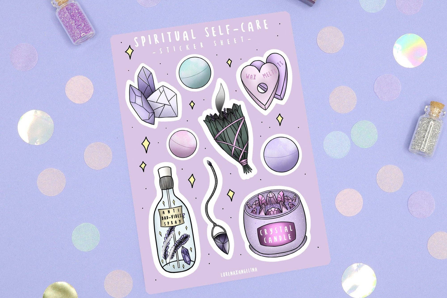 Spiritual self-care -tarra-arkki | LorenaxAngelina