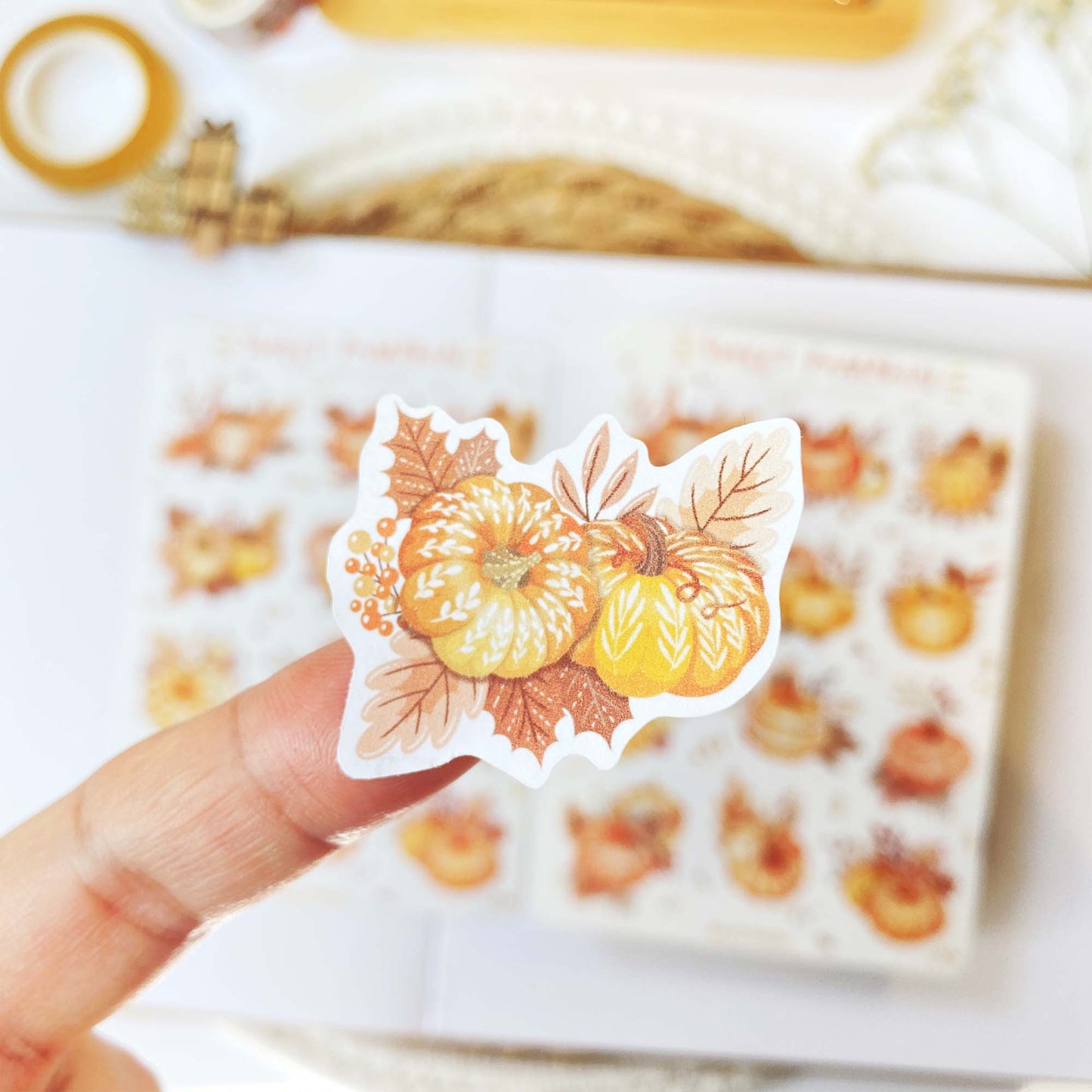 Sweet Pumpkin -tarra-arkki | LETTOOn