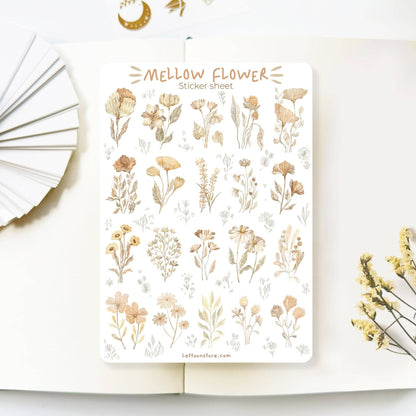 Mellow Flower -tarra-arkki | LETTOOn