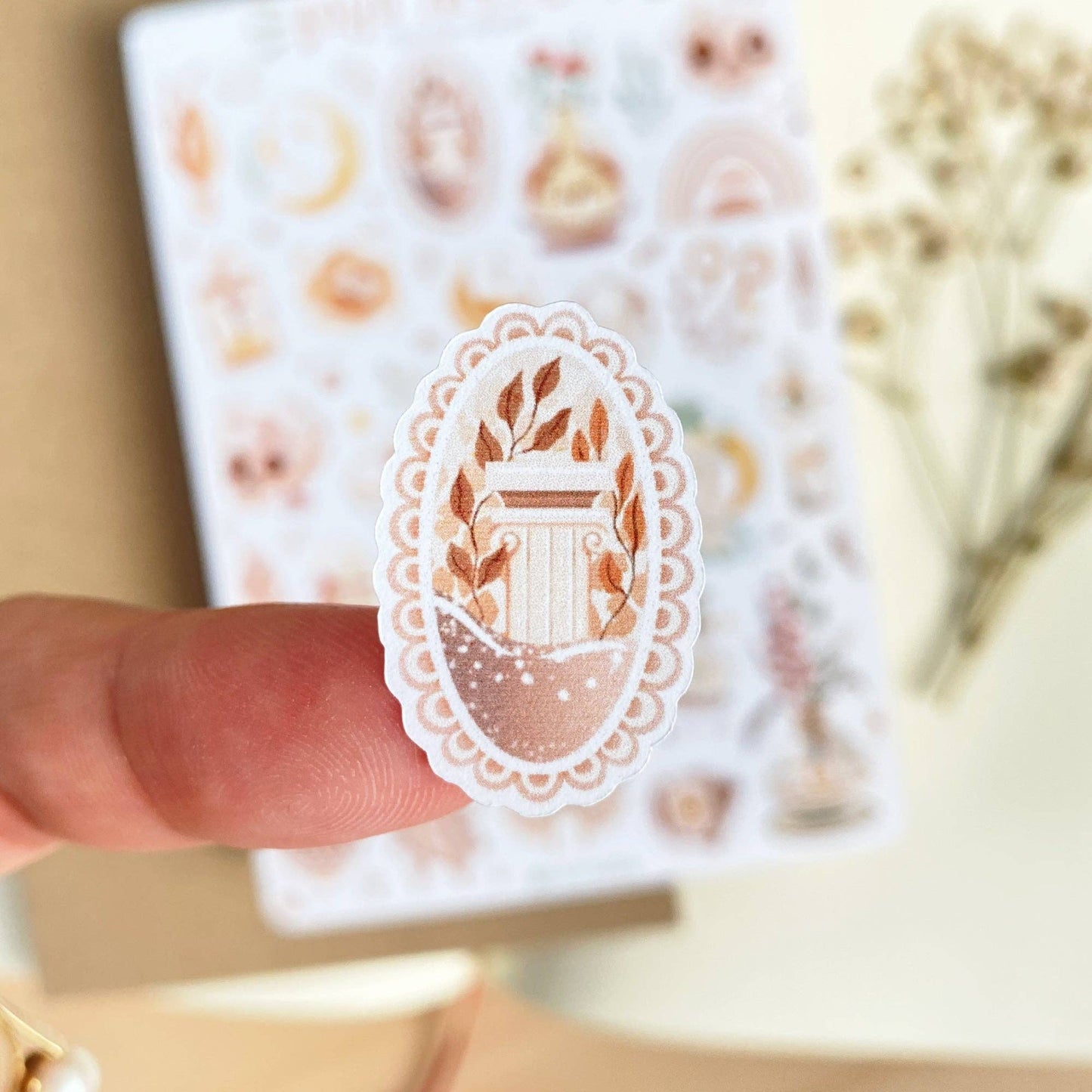 Boho Mystery -tarra-arkki | LETTOOn