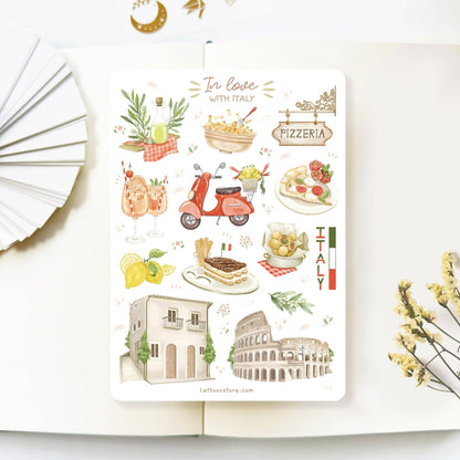 In Love With Italy -tarra-arkki | LETTOOn