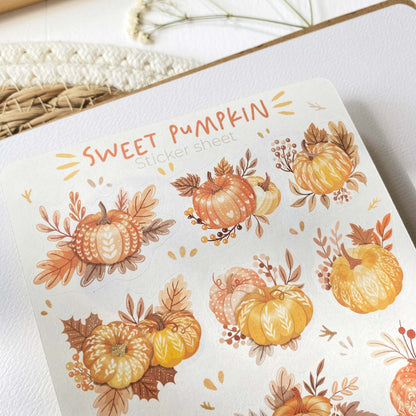 Sweet Pumpkin -tarra-arkki | LETTOOn
