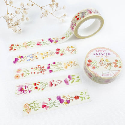 Lovely Flower -washiteippi | LETTOOn
