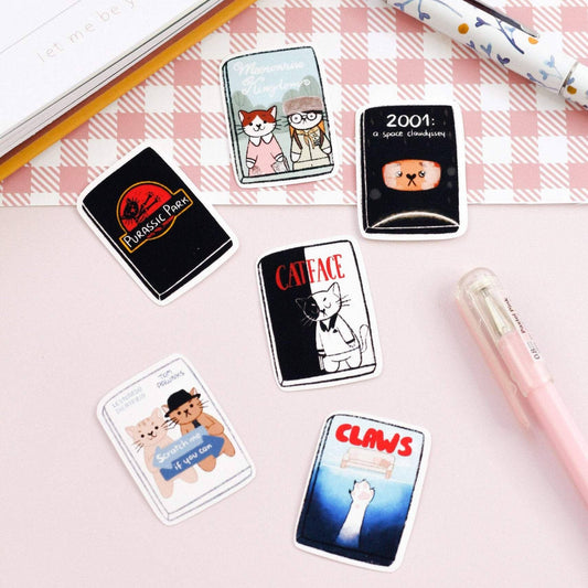 Cat films -tarrasetti | My Sweet Paper Card
