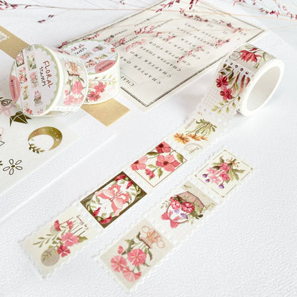 Floral Stamps -washiteippi | LETTOOn