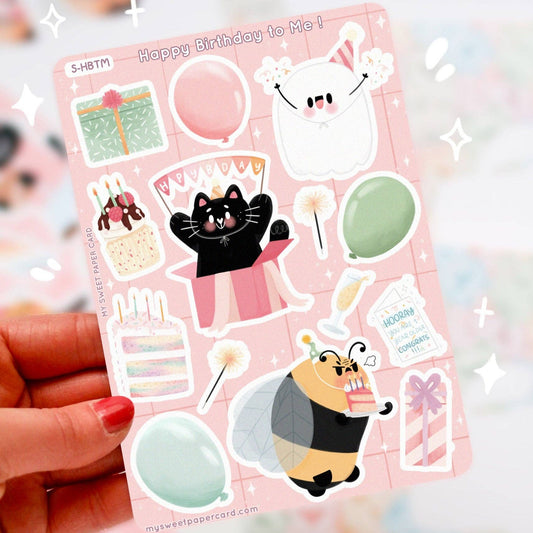 Happy birthday to me! -tarra-arkki | My Sweet Paper Card