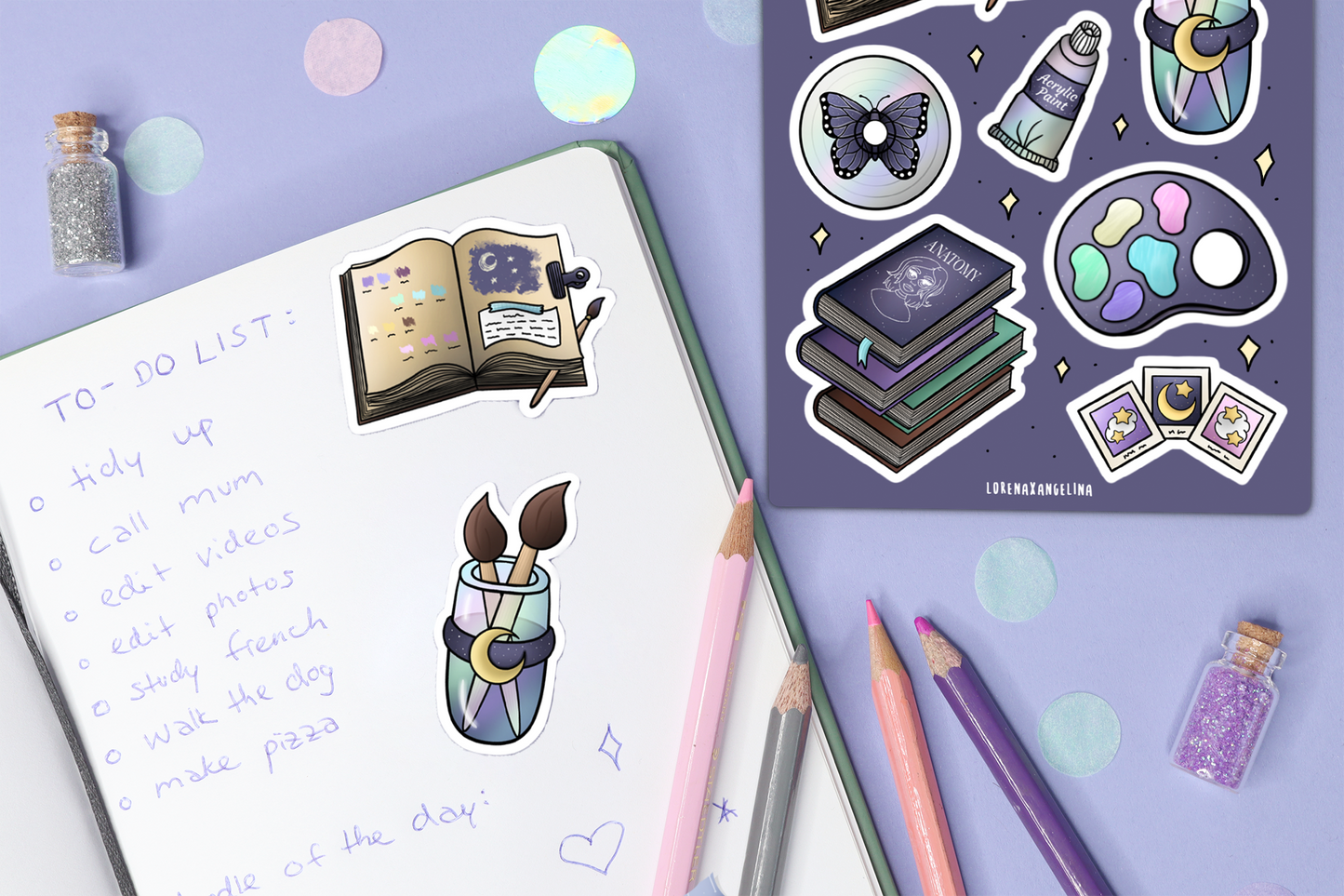 Magical art academia -tarra-arkki | LorenaxAngelina