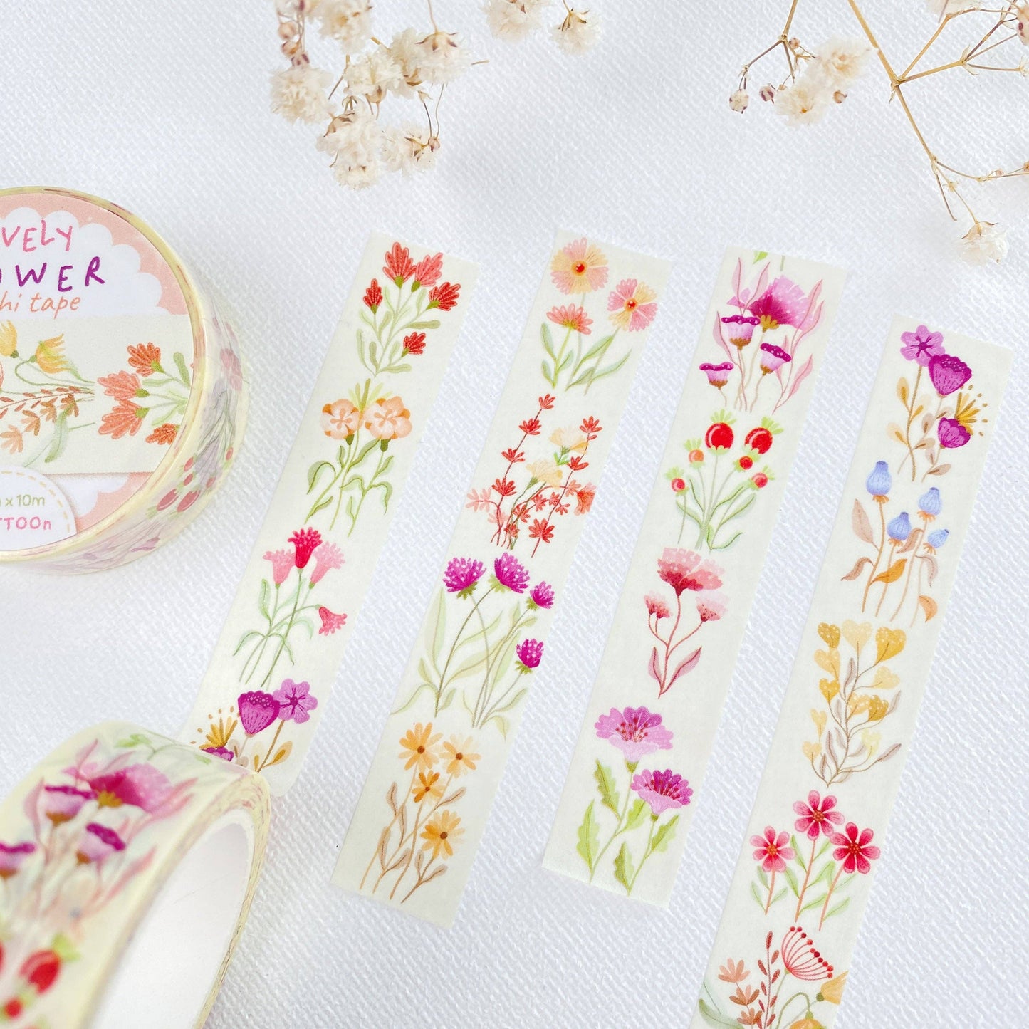 Lovely Flower -washiteippi | LETTOOn